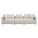 Hangover Cream Boucle 113" Sofa