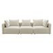 Hangover Cream Linen 113" Sofa