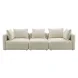 Hangover Cream Linen 113" Sofa