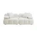 Calliope Cream Modular 79" Loveseat