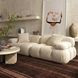 Calliope Cream Modular 79" Loveseat