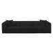 Tarra Black Performance Fabric 118" Sofa