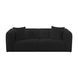 Tarra Black Performance Fabric 86" Loveseat