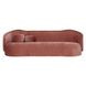 Circe Mauve Textured Velvet Sofa