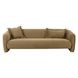Lou Cafe Au Lait Performance Velvet 91" Sofa