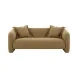 Lou Cafe Au Lait Performance Velvet 72" Loveseat
