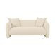 Lou Sandstone Textured Performance Fabric 72" Loveseat