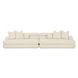Lulu Cream Boucle Modular 141" Sofa