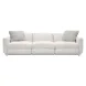 Perry Cream Chenille Modular 96" Sofa