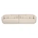 Misty Cream Boucle Modular 115" Sofa