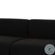 Broohah Black Boucle 95" Modular Sofa