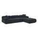 Calliope Black 4 Piece Modular Sectional