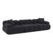 Calliope Black 118" Modular Sofa