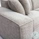 Mindy Taupe Chenille Basketweave 116" Modular Sectional