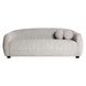 Judy Black and White 80" Sofa