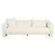 Lou Cream Performance Fabric 91" Sofa