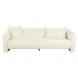Lou Cream Performance Fabric 91" Sofa
