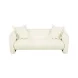 Lou Cream Performance Fabric 72" Sofa
