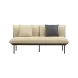 Katti Beige Outdoor 66" Loveseat