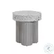 Clover Faux Terrazzo Round Side Table