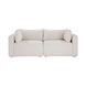 Hangover Cream Outdoor Modular 81" Loveseat