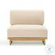 Reavan Cream and Light Teak Outdoor Living Room Set