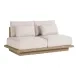 Mora Cream Outdoor 65" Sofa