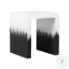 Matra Black and White End Table