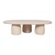 Rahul Cream Free Form Coffee Table