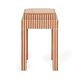 Kora Terracotta Upholstered Accent Stool