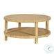 Amara Natural Rattan Round Coffee Table