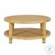 Amara Natural Rattan Round Coffee Table