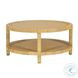 Amara Natural Rattan Round Coffee Table