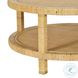 Amara Natural Rattan Round Coffee Table