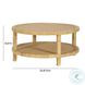 Amara Natural Rattan Round Coffee Table