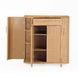 Tarot Natural 4 Door Bar Cabinet