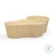Slab Natural Seagrass Free Form Coffee Table