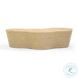 Slab Natural Seagrass Free Form Coffee Table