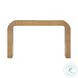 Hump Natural Rectangular Console Table