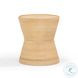 Henri Natural Rattan Round Side Table