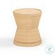 Henri Natural Rattan Round Side Table
