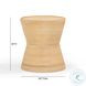 Henri Natural Rattan Round Side Table