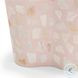 Slab Terrazzo Sunset Pink Side Table