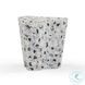 Slab Terrazzo Black and White Side Table