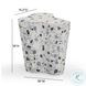 Slab Terrazzo Black and White Side Table