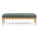 Oodle Green Performance Fabric Upholstered Bed Bench