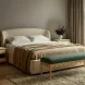 Oodle Green Performance Fabric Upholstered Bed Bench