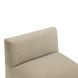 Pippa Taupe Performance Fabric Upholstered Accent Stool