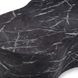 Slab Black Marble Free Form Outdoor Concrete Top Coffee Table