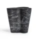 Slab Black Marble Free Form Outdoor Concrete Top Side Table